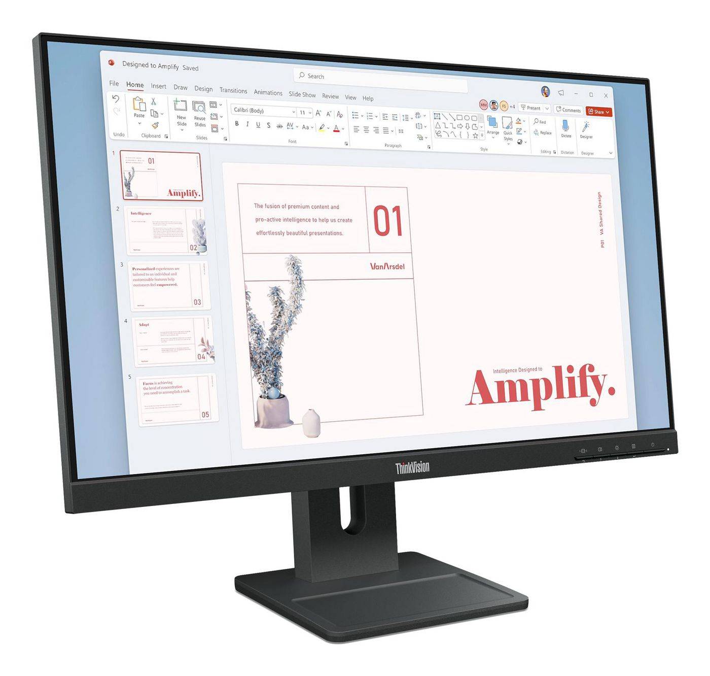 Lenovo ThinkVision E24-40 - LED-Monitor - 61 cm (24")(23.8" sichtbar) - 1920 x-2