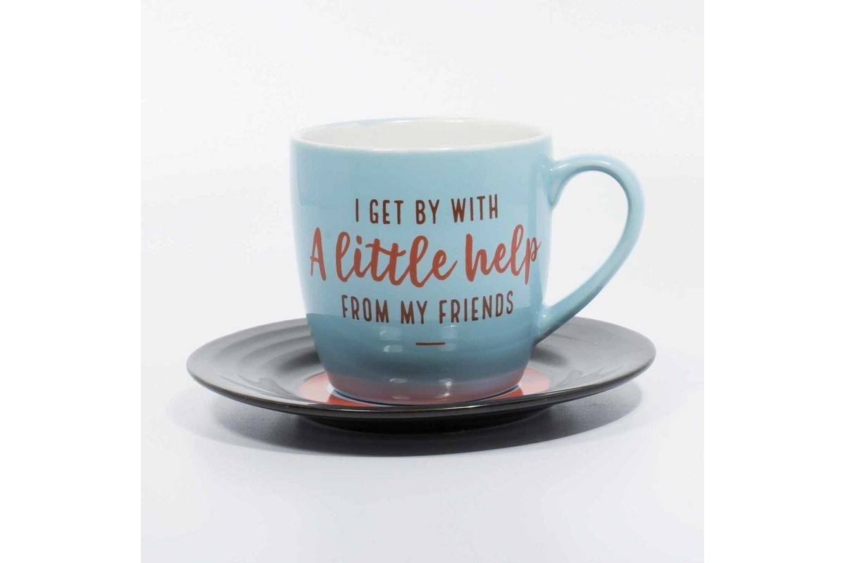 ThumbsUp! Tasse A little help 250ml blau Multimedia-Technik Tassen-1