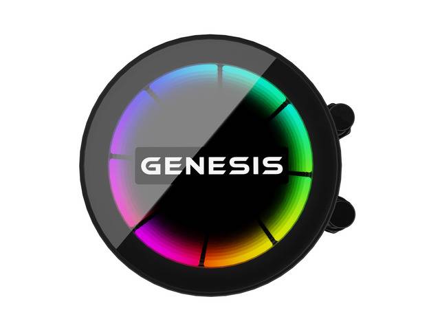 Genesis AiO CPU Wasserkühlung HYDRIA 240 schwarz Multimedia-Technik Wasserkühler-2