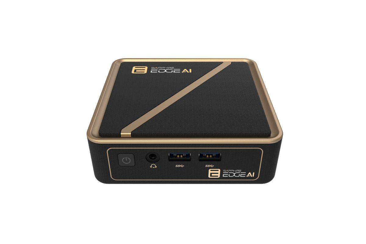 SAPPHIRE EDGE AI AMD Ryzen™ AI 9 HX 370 Barebone Mini-PC 4H020-02-40G-1