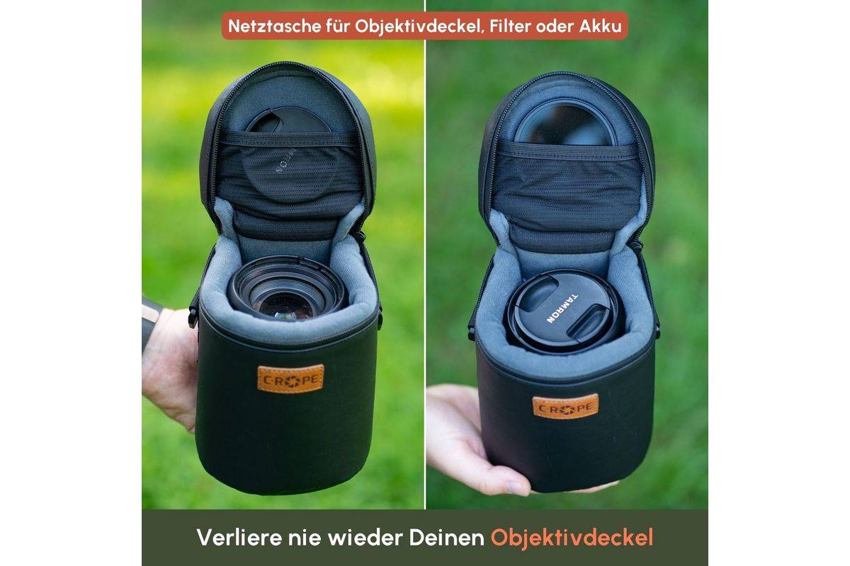 C-ROPE Premium Objektivtasche Variation M 15x10cm SW retail-2
