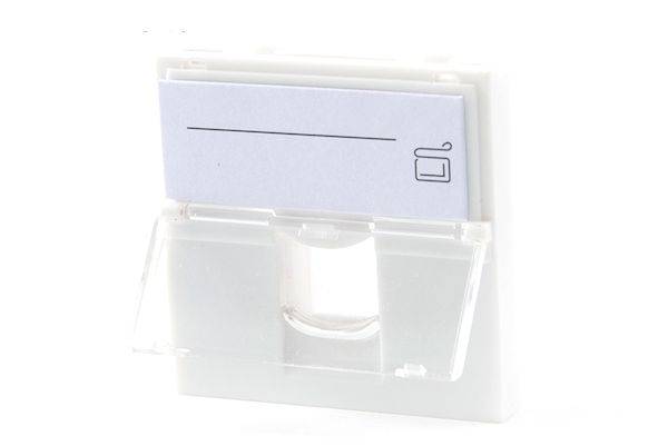 LANVIEW - EURO OUTLET 45x45 - 1-PORT (LKS835)-1