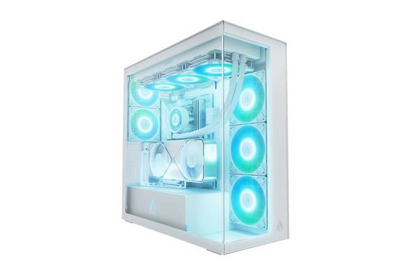 ARCTIC - Geh Xtender White with GPU vertical mount - Gehäuse - ATX