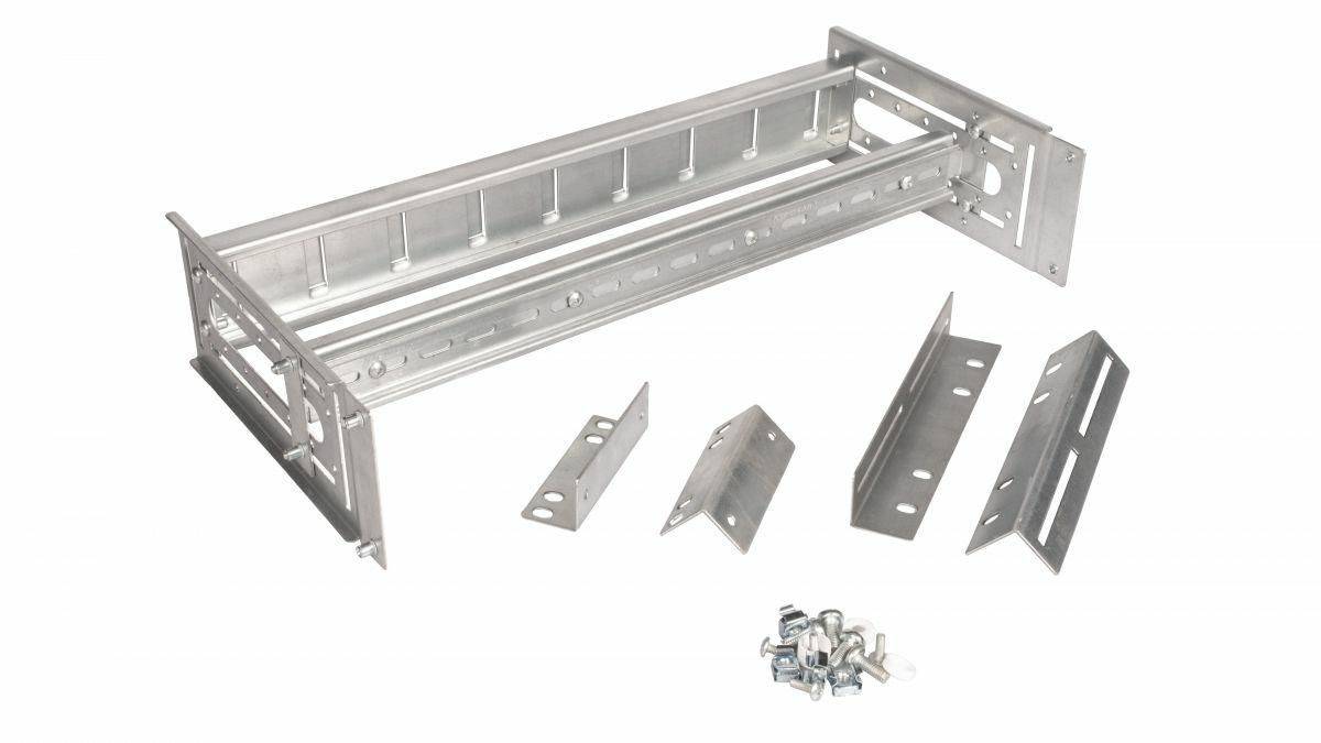Equip Rails 19', 4HE Din, RAL7035 Grau Multimedia-Technik 19 Zubehör-2