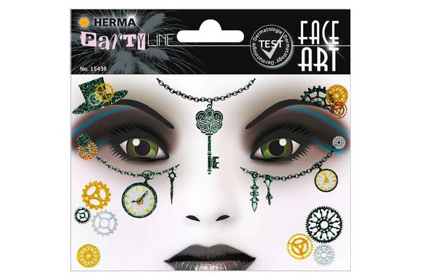 HERMA Face Art Sticker Steampunk Amelia - Folie