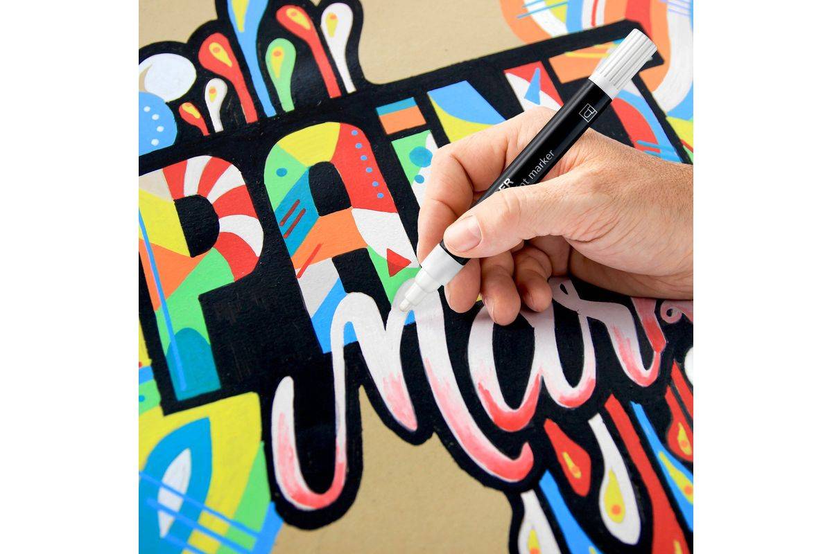 STAEDTLER - Acrylmarker Lumocolor 4er-Set - Bürokleinmaterial-1
