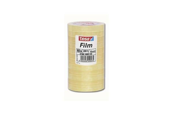 tesafilm 57388 Standard, 10 x 66m x 15mm, transparent, Shrink Tower