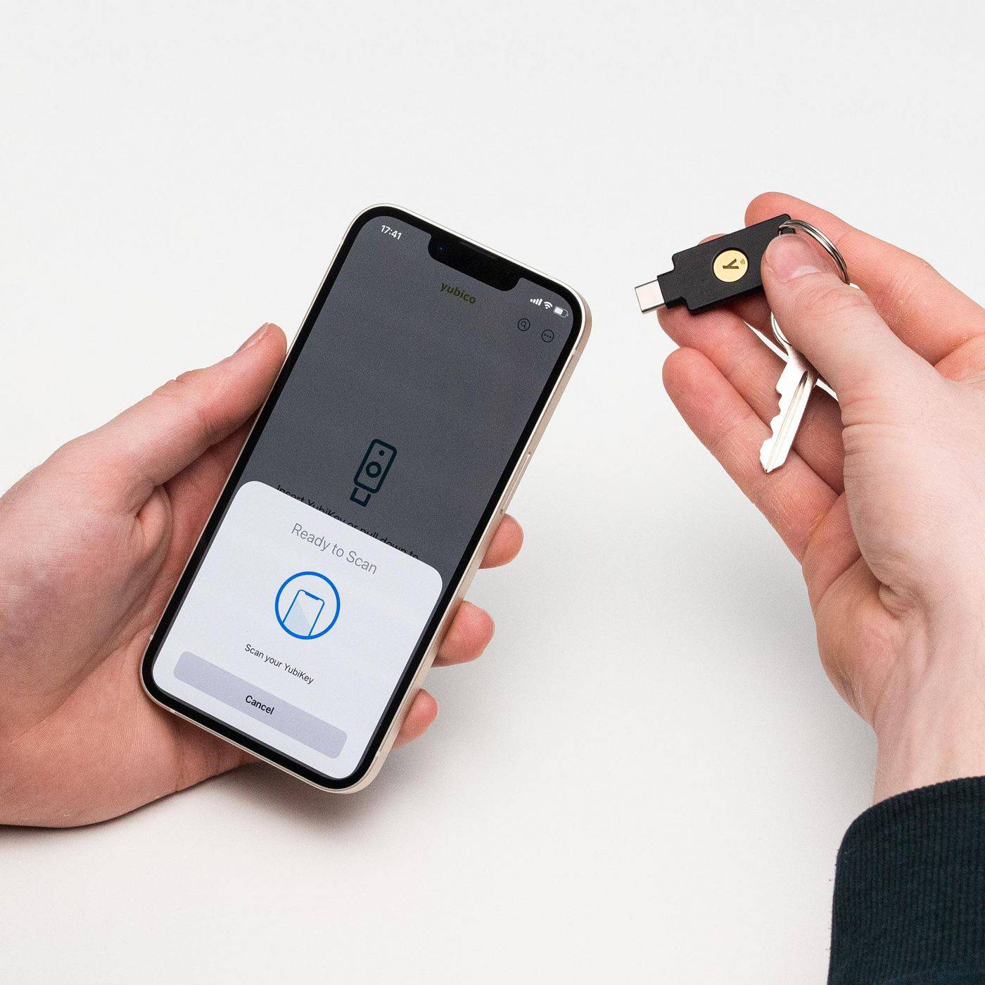 YUBICO USB-Sicherheitsschlüssel - NFC - Schwarz - by Yubico USB-C-4