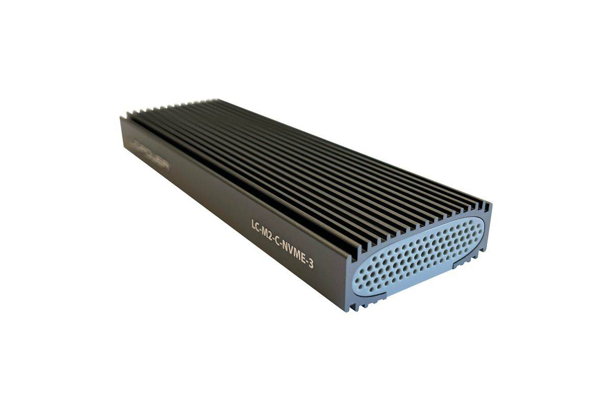 LC-Power LC-M2-C-NVME-3 Externe M.2-SSD-Gehäuse LC-M2-C-NVME-3-2