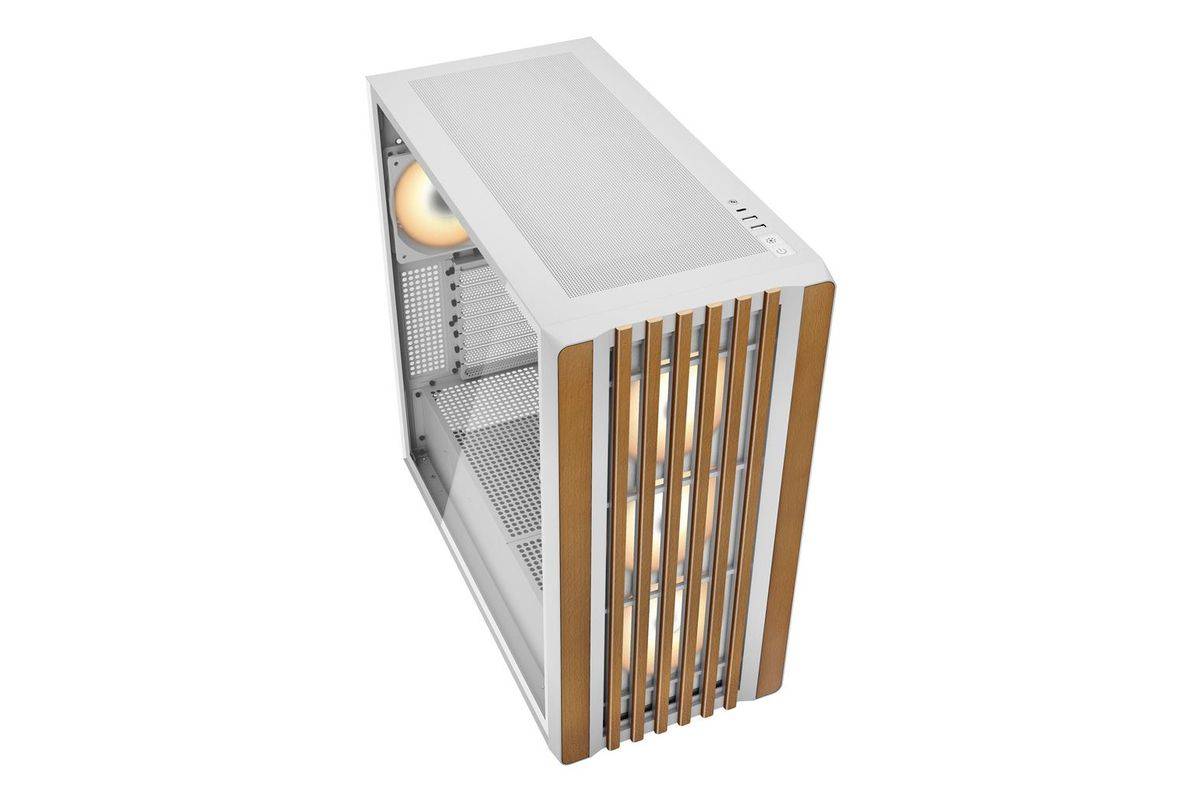 Sharkoon PC Gehäuse Rebel C70G RGB White ATX weiß 4044951040209-1