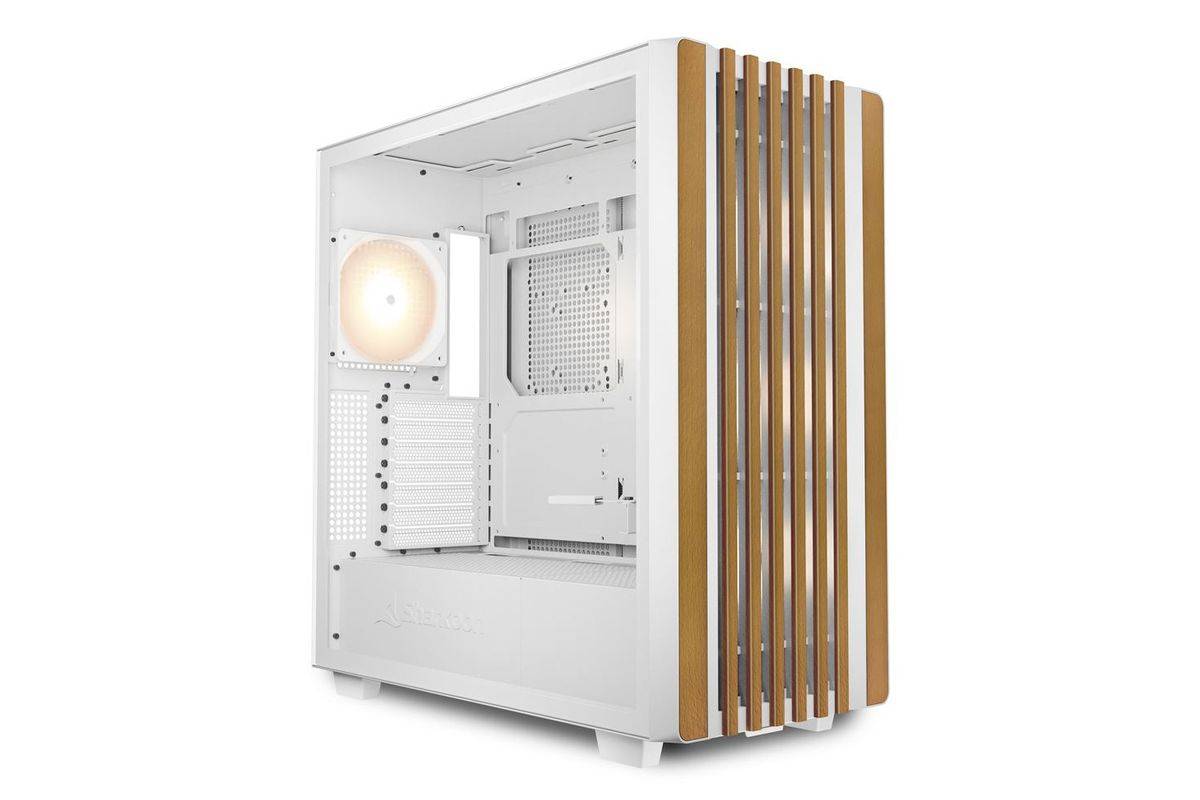 Sharkoon PC Gehäuse Rebel C70G RGB White ATX weiß 4044951040209-2