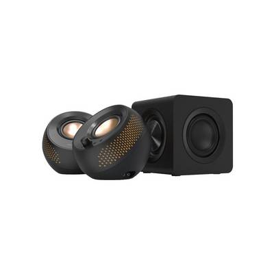 Creative Aktivbox PebbleXPlus 2.1 Schwarz Multimedia-Technik Aktivboxen-0