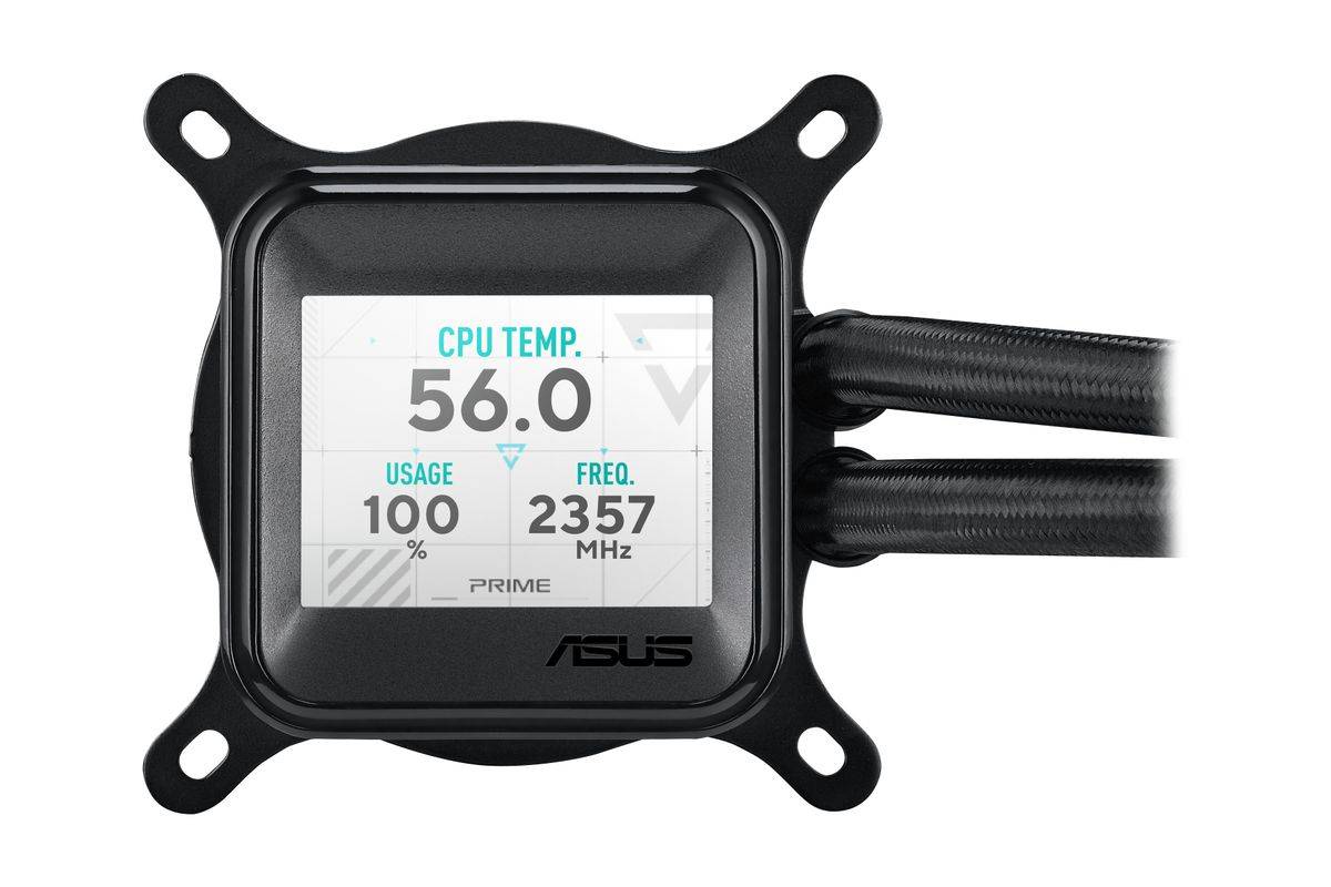 ASUS Prime LC 360 ARGB - Prozessor-Flüssigkeitskühlsystem - Kühlergröße: 360 mm - (für: AM4, AM5, LGA1700, LGA1200, LGA1-2