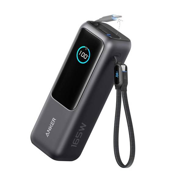 ANKER PowerBank 25.000mAh 165W black Telekommunikation, UCC & Wearables Smartphone Zubehör &
