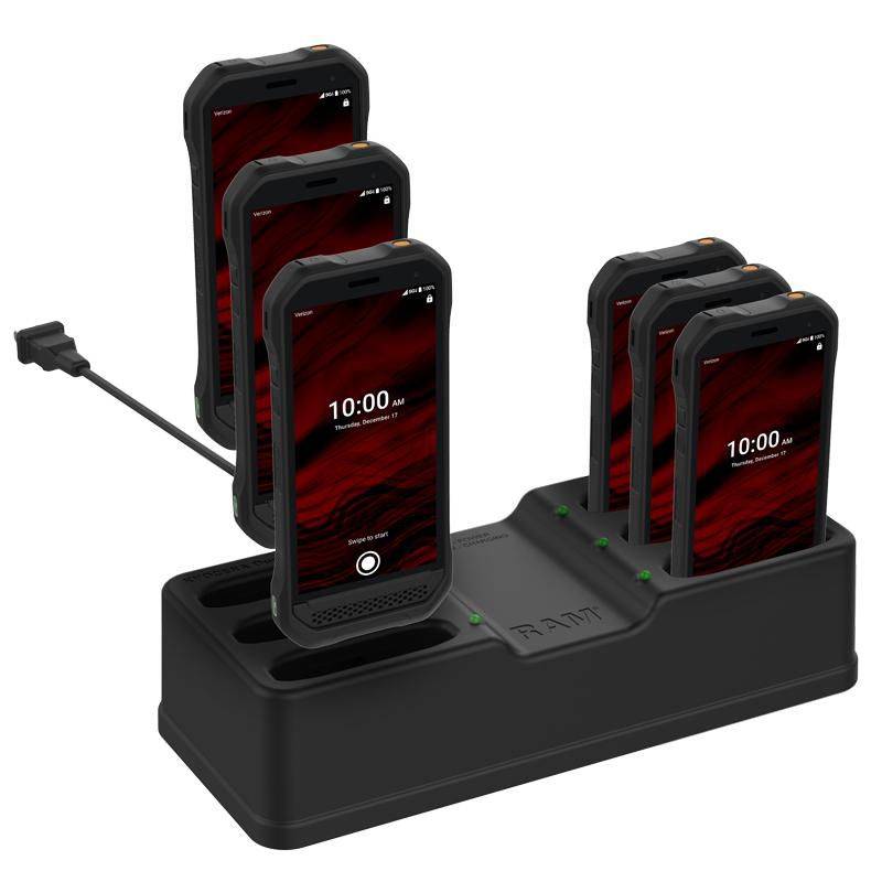 Ram Mounts RAM-DOCK-6G-KYO1PU - Freistehend - Komposite - Schwarz - Kontakt - Tisch - Kyocera DuraForce Ultra 5G E7110-2