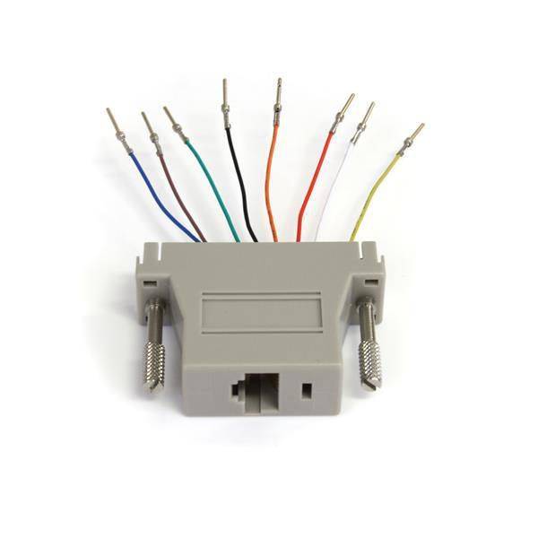StarTech.com DB25 auf RJ45 modularer Adapter - Stecker/Buchse - Seriell Adapter - DB25 (St)-2