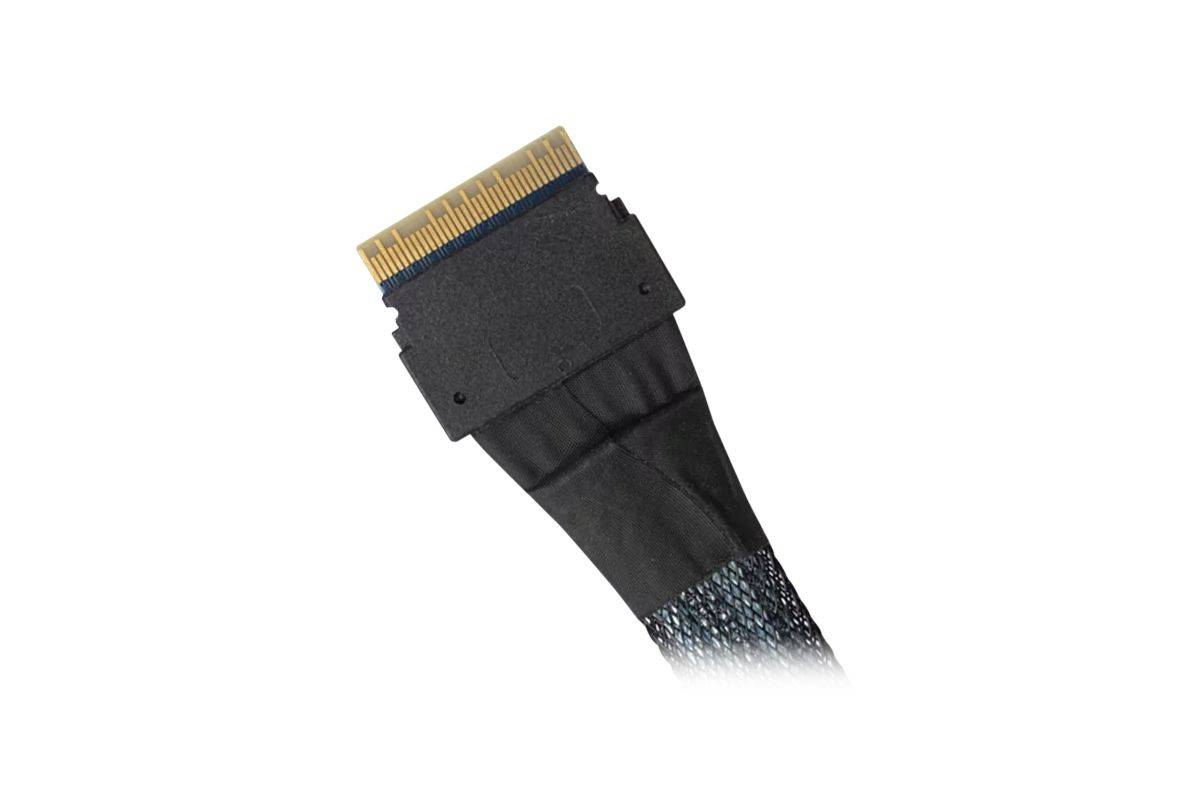 IcyDock Kabel MCIO SFF-TA-1016 8i to SlimSAS SFF-8654 8i 0.5 Multimedia-Technik-1