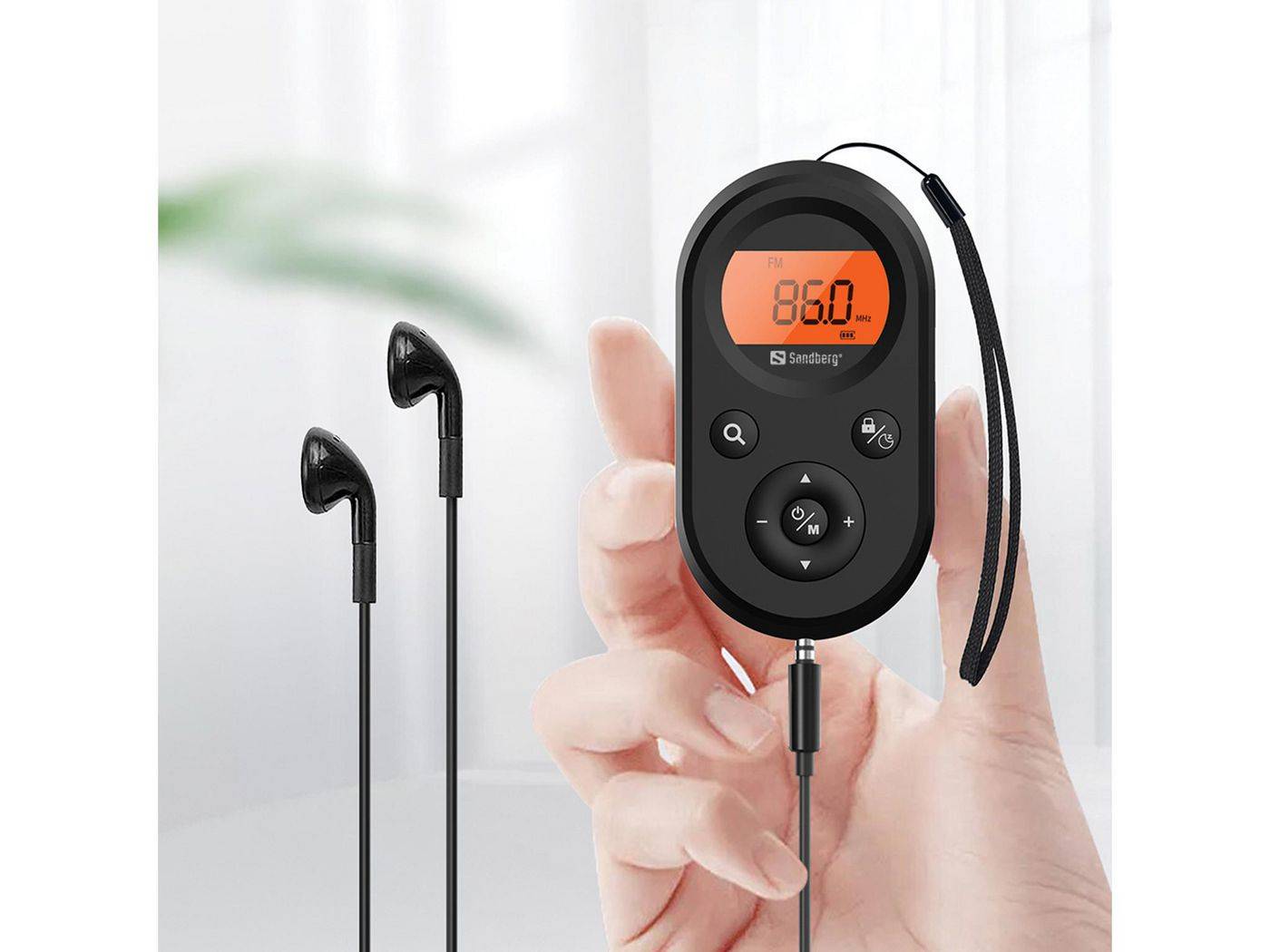 SANDBERG Pocket Radio FM+AM Recharge - Radio-3
