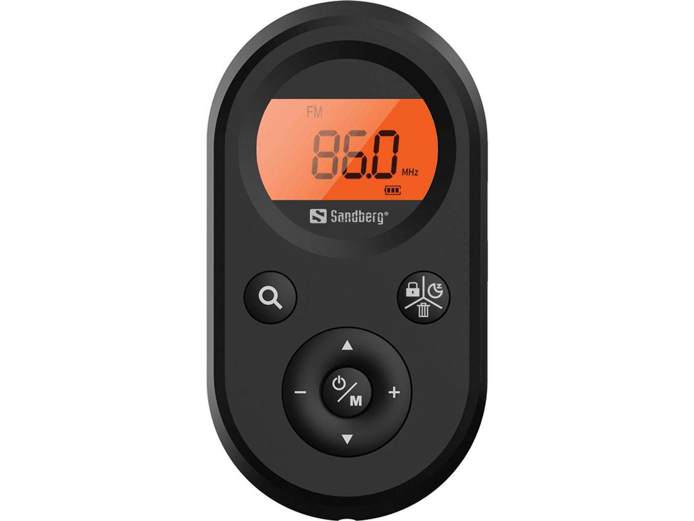 SANDBERG Pocket Radio FM+AM Recharge - Radio-2