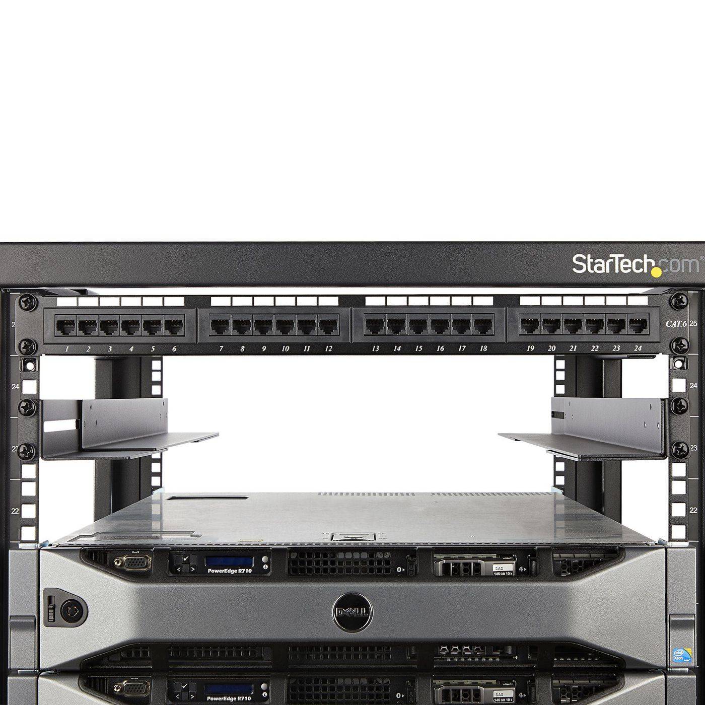 StarTech.com 1HE 19 Zoll Server Rack Schienen - 60,9-91cm Einstellbare Tiefe - U-4