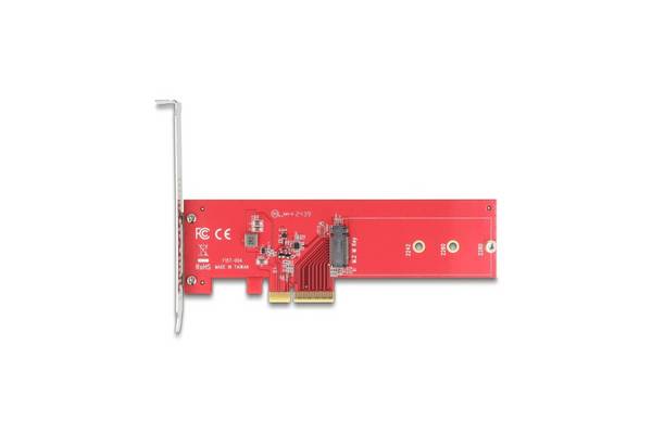 Delock PCI Express 5.0 x4 Karte zu 1 x intern NVMe M.2 Key M Low Profile