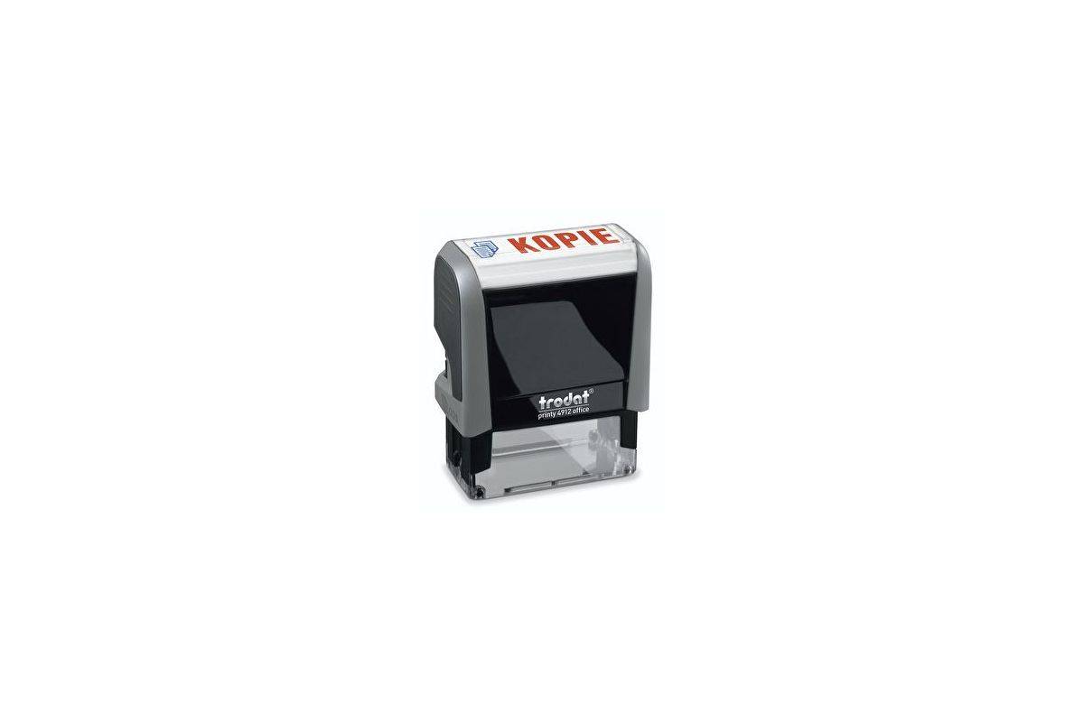 WEDO Stempel Office Printy 4912, Modell 4.0, Text Kopie Multimedia-Technik Datumstempel-0