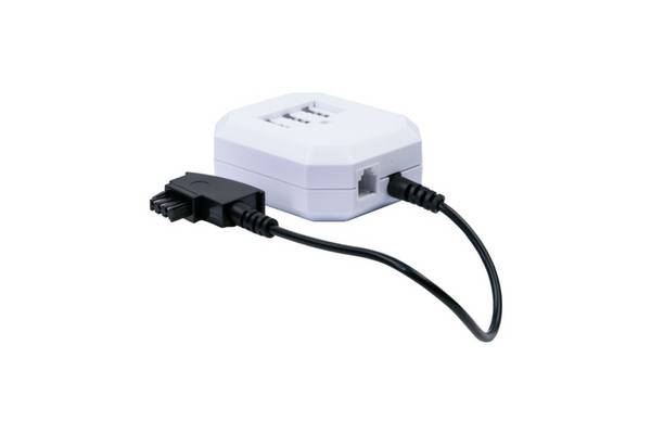 Schwaiger Telefonadapter - TAE-F (M) zu RJ-11, TAE-NFF (W)