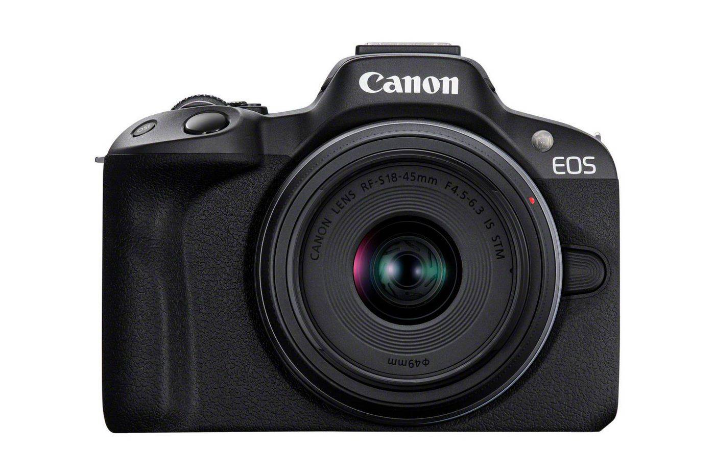 Canon EOS R50 - Schwarz + RF-S 18-45mm F4.5-6.3 IS STM Kit - 24,2 MP - 6000 x 40-0