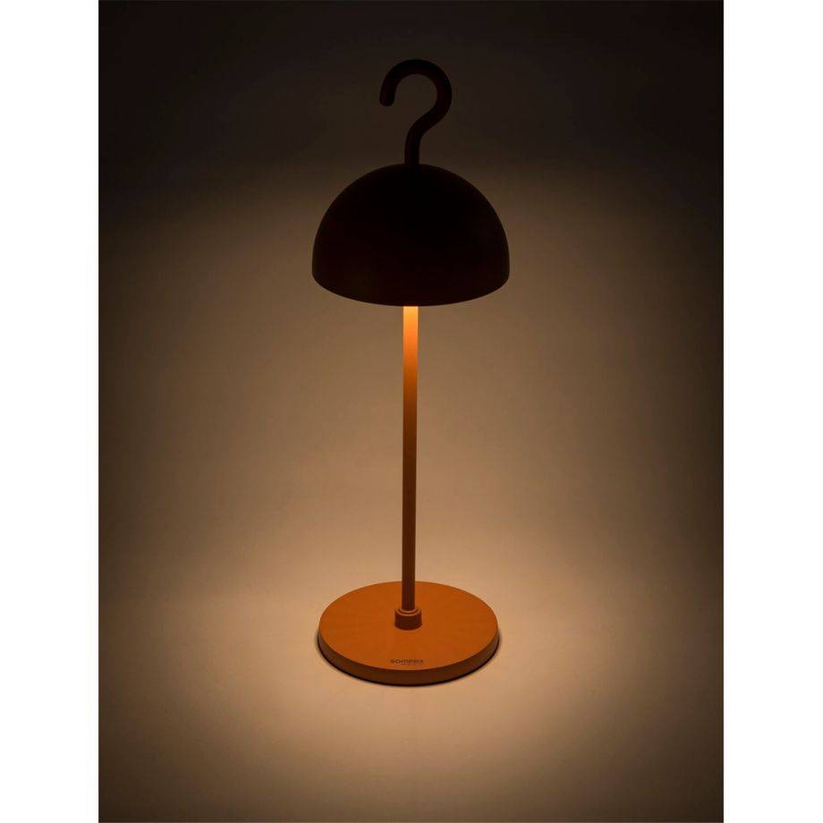 Sompex HOOK, Tischbeleuchtung für den Außenbereich, Orange, Aluminium, IP65, Garten, Terrasse, Wetterfest-1