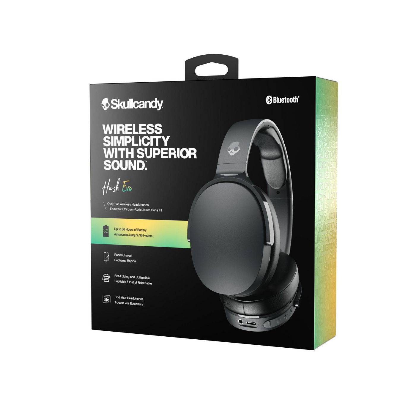 Headset Skullcandy HESH EVO WIRELESS True Black-4