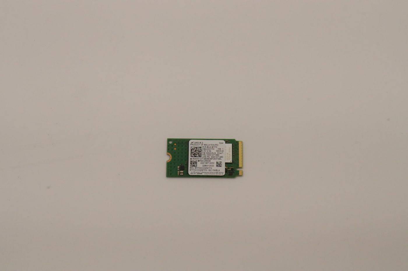 LENOVO - SSD 256GB M.2 2242 PCIe4x4 Mic OP-0