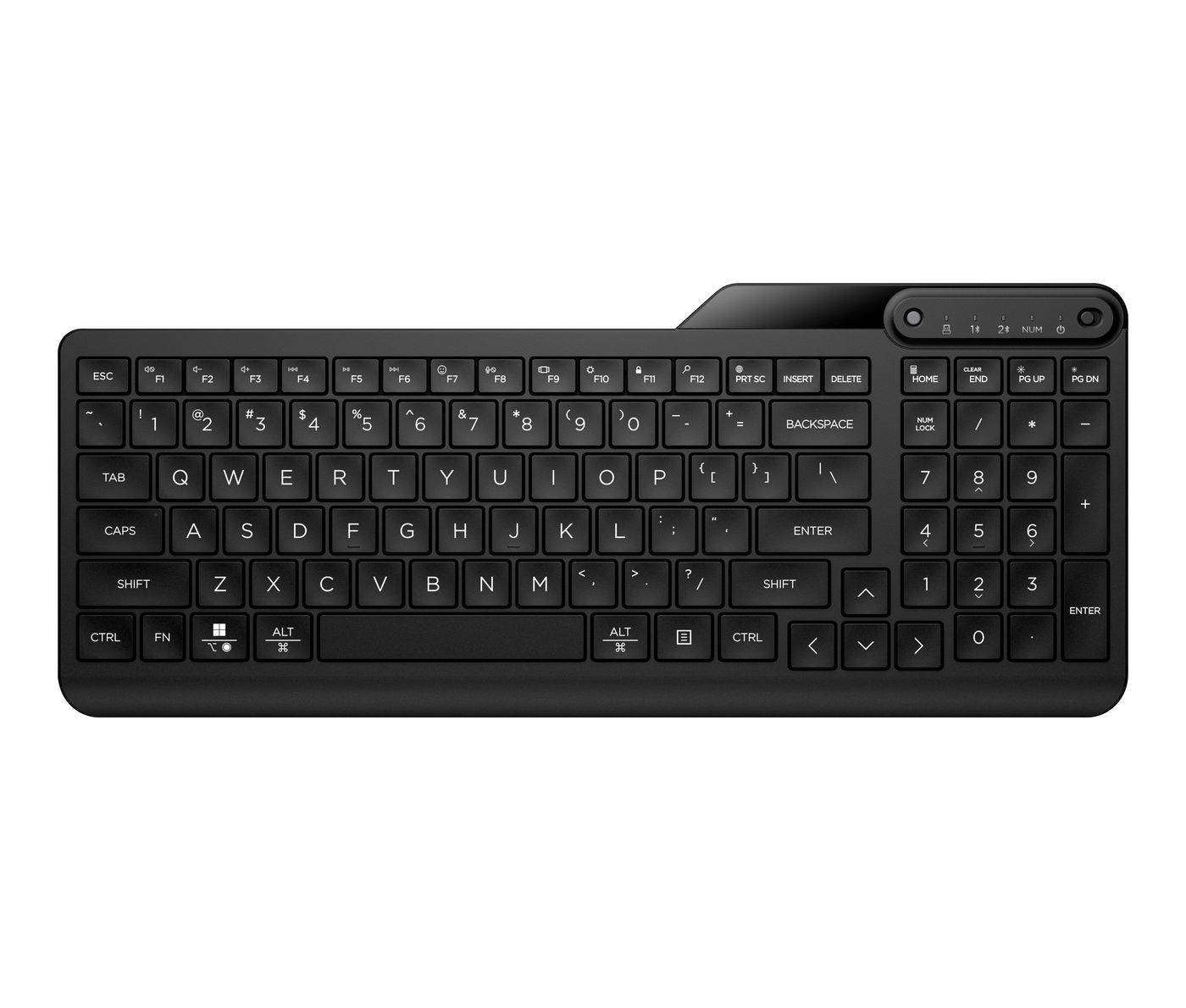 HP 475 - Tastatur - Dual-Mode, Multi-Device, kompakt, 2-Zonen-Layout, geringer Tastenhub, 12 programmierbare Tasten-4