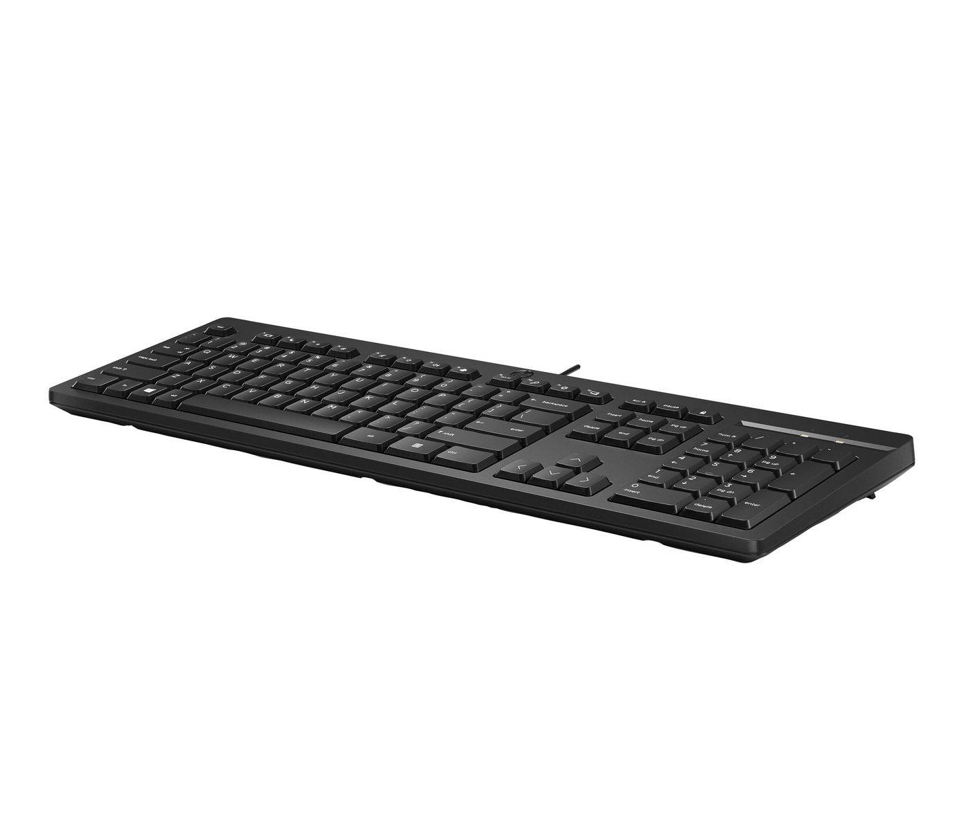 HP - 125 USB Wired Keyboard UK - Tastatur-2