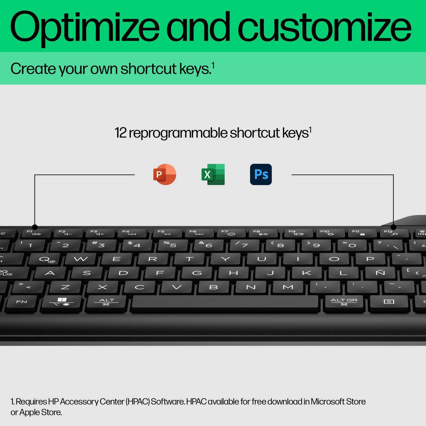 HP 460 - Tastatur - Multi-Device, schnelle Kopplung-3