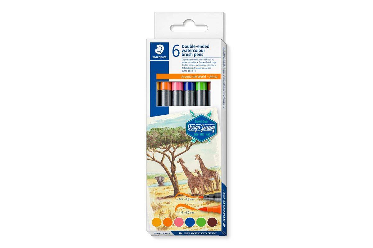 STAEDTLER - ""Design Journey"" Around the world Afrika Set retail - Bürokleinmaterial-0