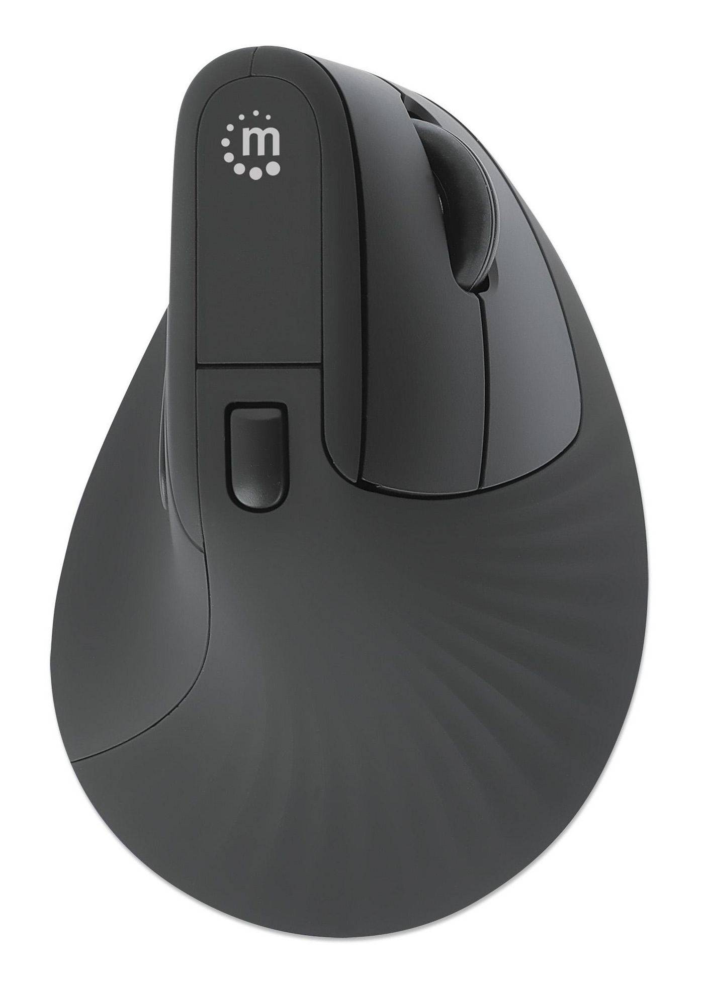 manhattan Vertikale Ergonomische Kabellose Maus - schwarz 190336-3