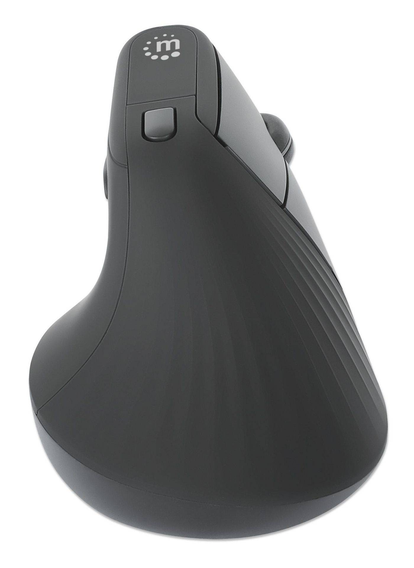 manhattan Vertikale Ergonomische Kabellose Maus - schwarz 190336-2
