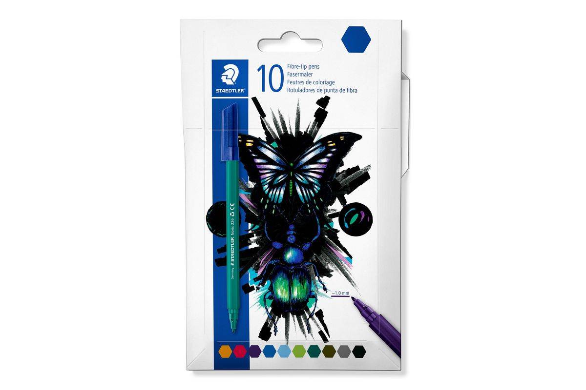 STAEDTLER - Fasermaler cool & cute 10er-Set im Kartonetui retail-0