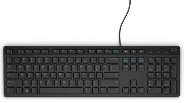 Dell KB216 - Tastatur - USB - QWERTY - Pan NordischSchwarz-1