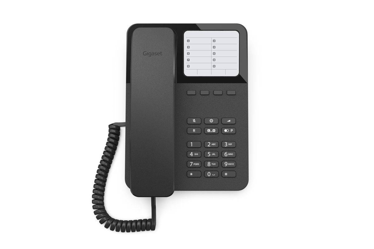 Gigaset Desk400 schwarz int. Multimedia-Technik Telefone-0