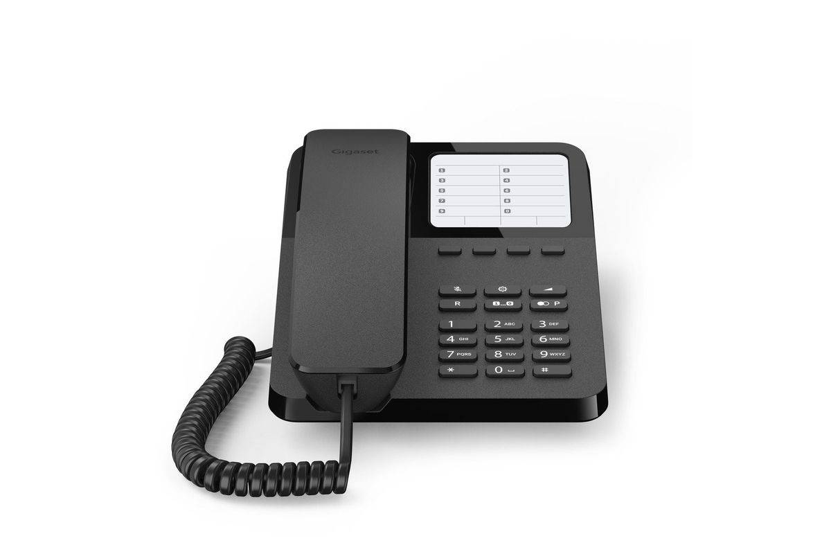 Gigaset Desk400 schwarz int. Multimedia-Technik Telefone-1