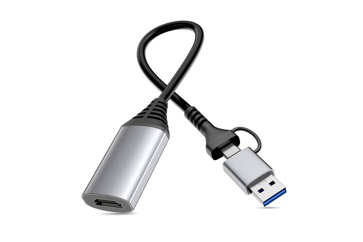 Equip Adapter Usb-C/A->Hdmi 1920x1080/60Hz Alu. - Adapter - Digital/Daten