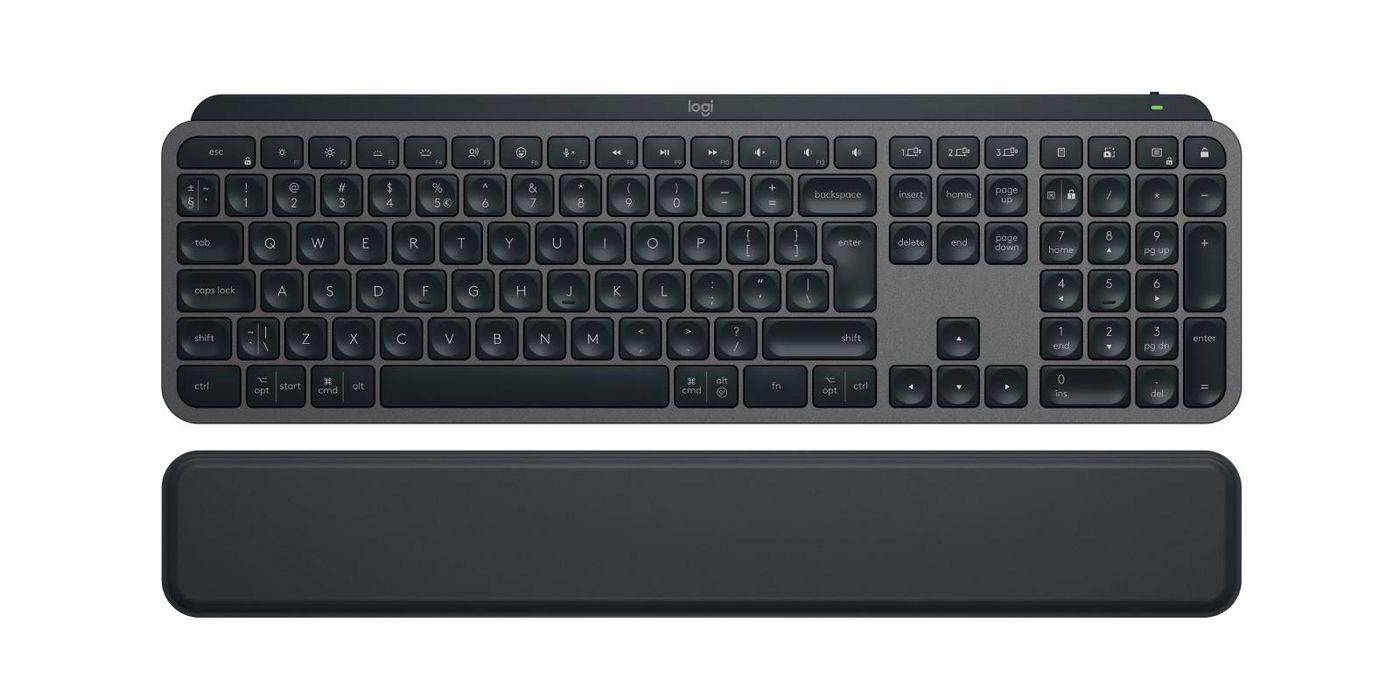 Logitech MX Keys S Tastatur, US International 920-011589-2