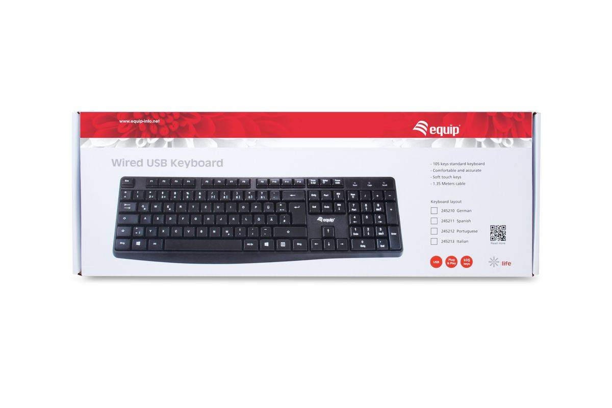 Equip Tastatur - USB - Spanisch-2