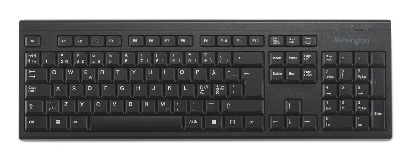 Kensington KB150 EQ - Tastatur - full size - kabellos - TL: Nordisch, QWERTY-1