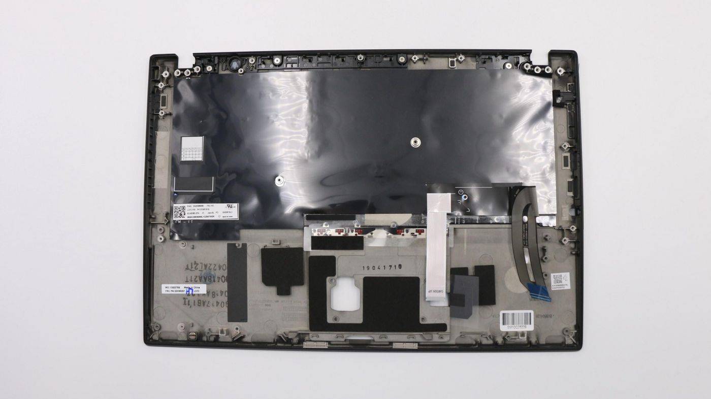 Lenovo C-Cover w/Backlit KBD and FPR Black - Tastatur - TL: Portugiesisch, QWERTY-1