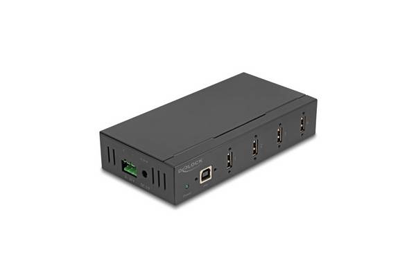 Delock Hub - mit 15 kV ESD-Schutz - 4 x USB