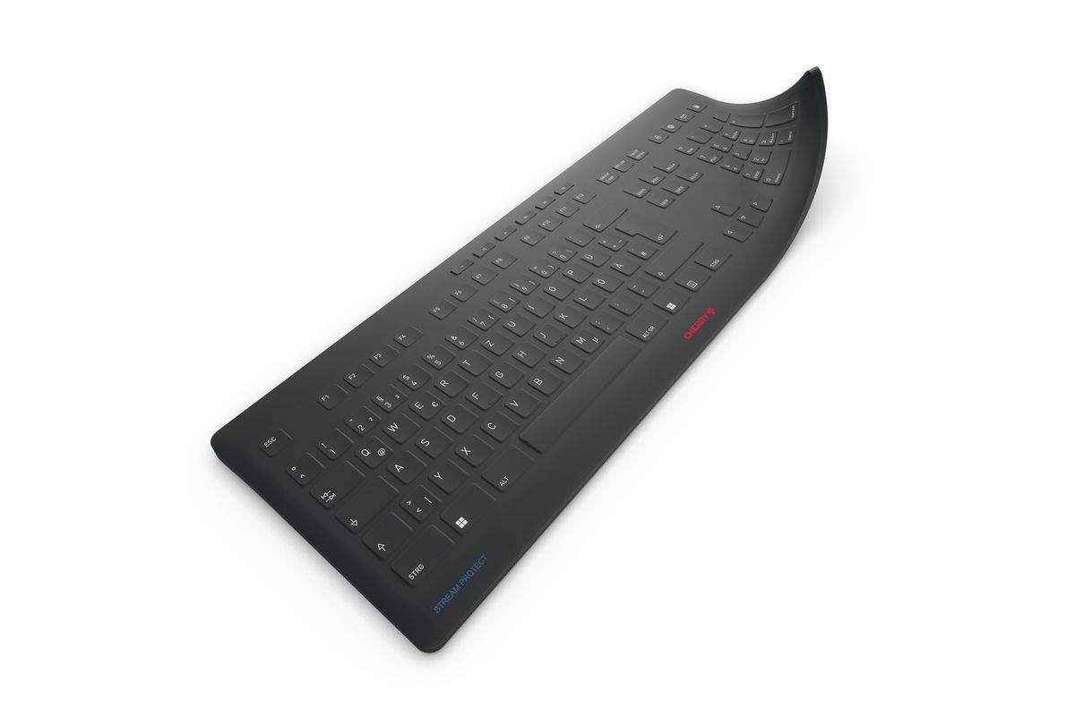 CHERRY 61510017 Tastaturabdeckung Multimedia-Technik Medizinische Tastaturen Netzwerk- und DAC-Kabel-0