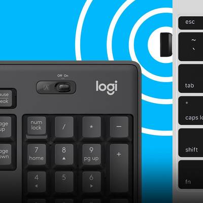 Logitech MK295 Silent Tastatur-und-Maus-Set 920-009800-5