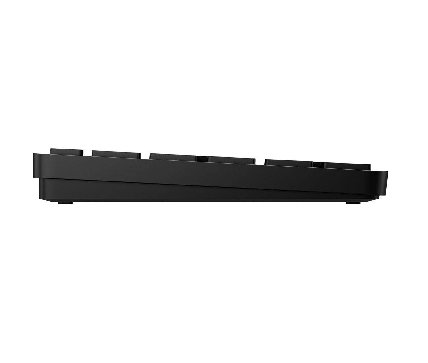 HP 450 Programmierbare Wireless-Tastatur, Volle Größe (100%), RF kabellos + USB, Schwarz-4